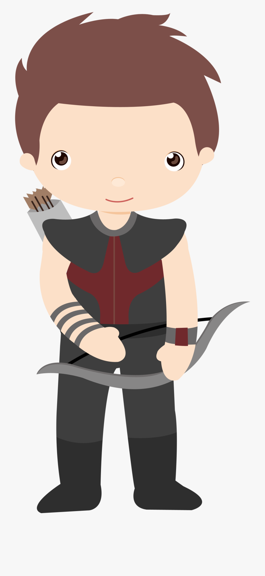 Super Her - Hawk Eye Cartoon Clipart, Transparent Clipart