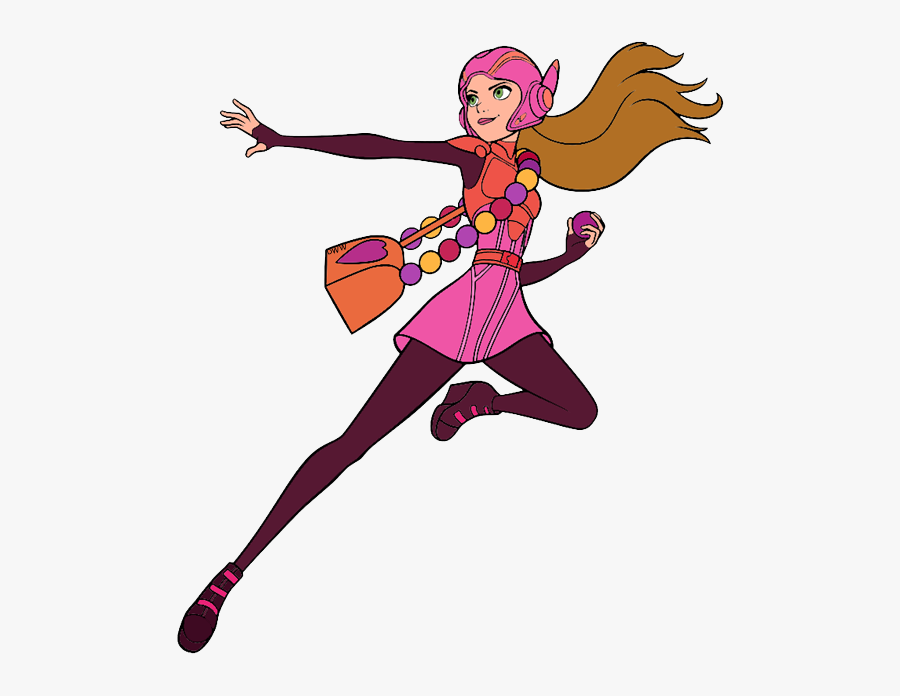 Big Hero 6 Honey Lemon Hero, Transparent Clipart