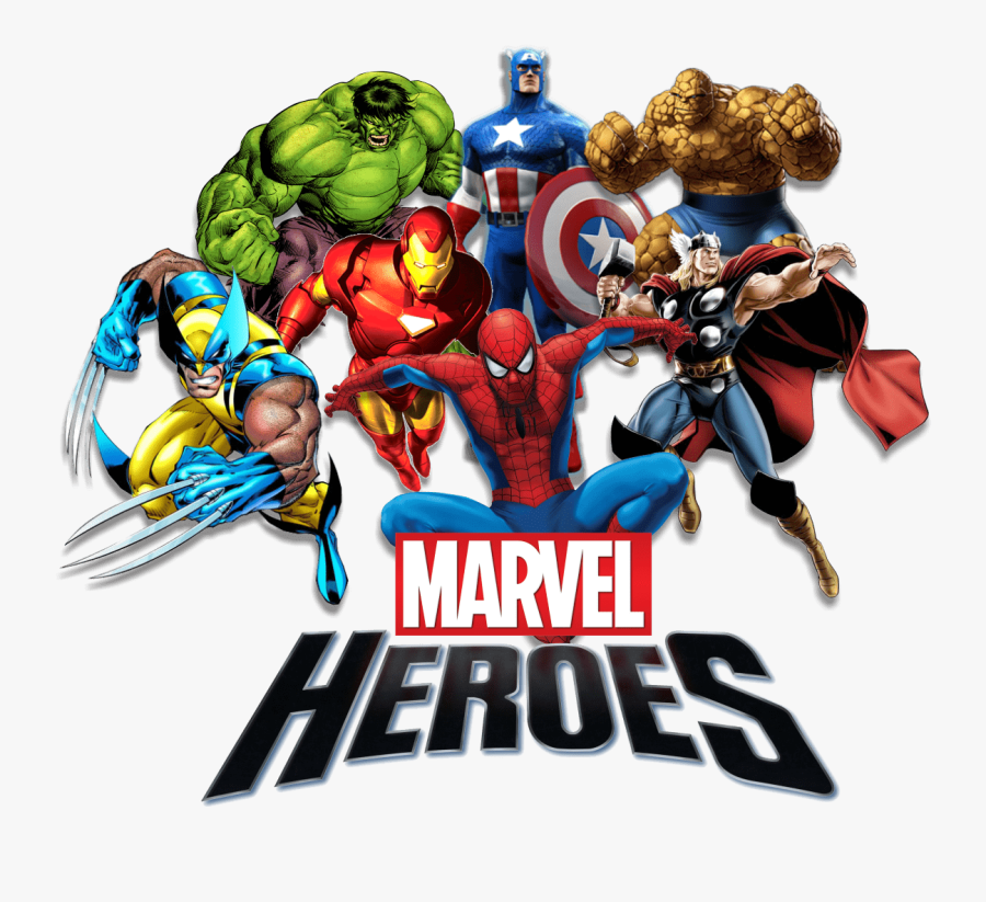 568 Best Hero Clip Art - Super Heroes Marvel Png, Transparent Clipart