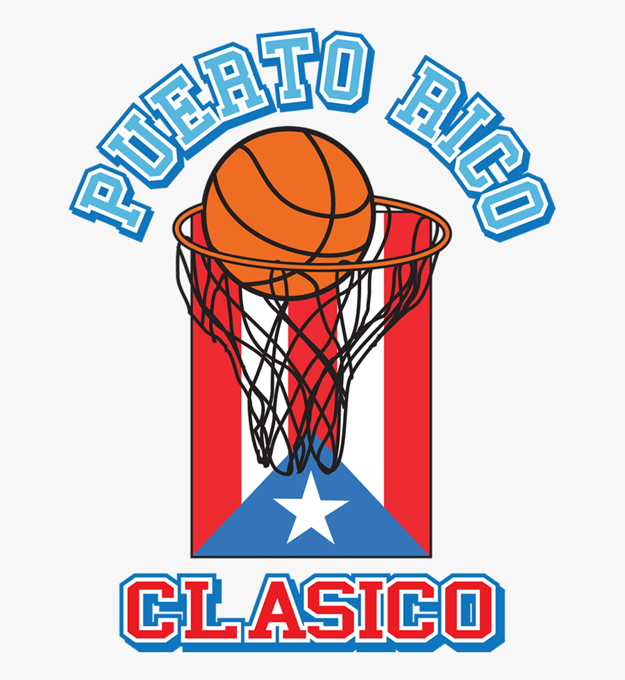 Transparent Basketball Hoop Png - Puerto Rico Basketball Logo, Transparent Clipart