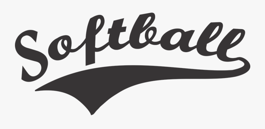 Softball, Tail, Sport, Swoosh, Team - Softball Png Logo, Transparent Clipart