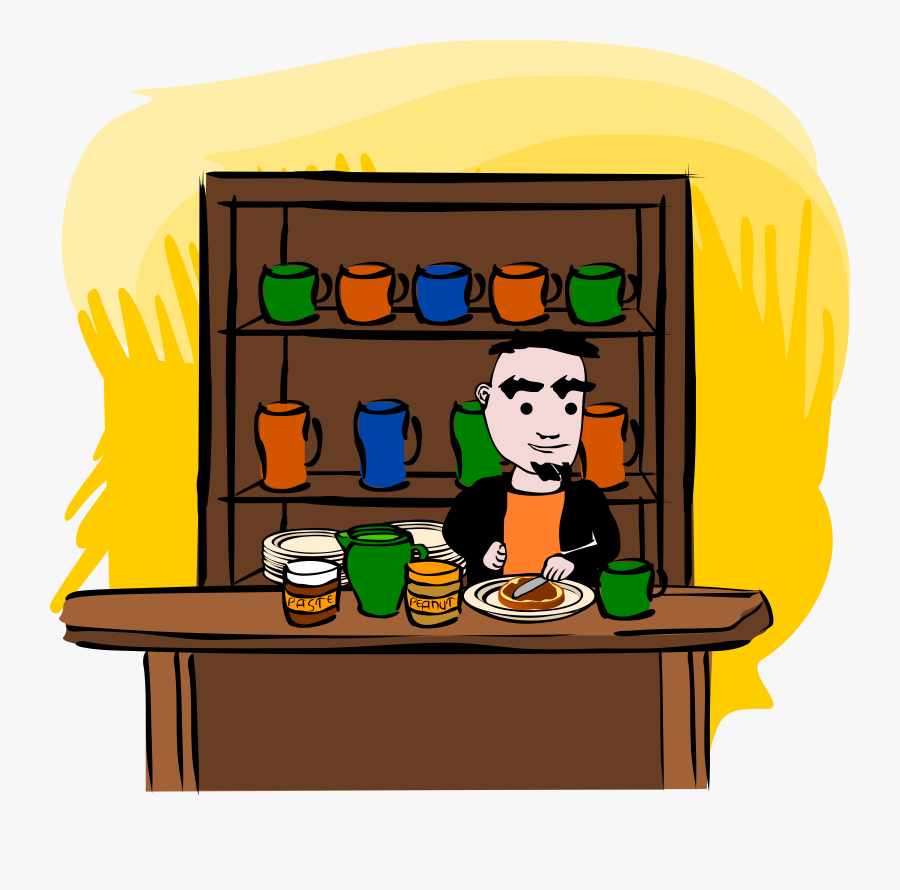 Preparing Breakfast Clip Arts - Cartoon, Transparent Clipart