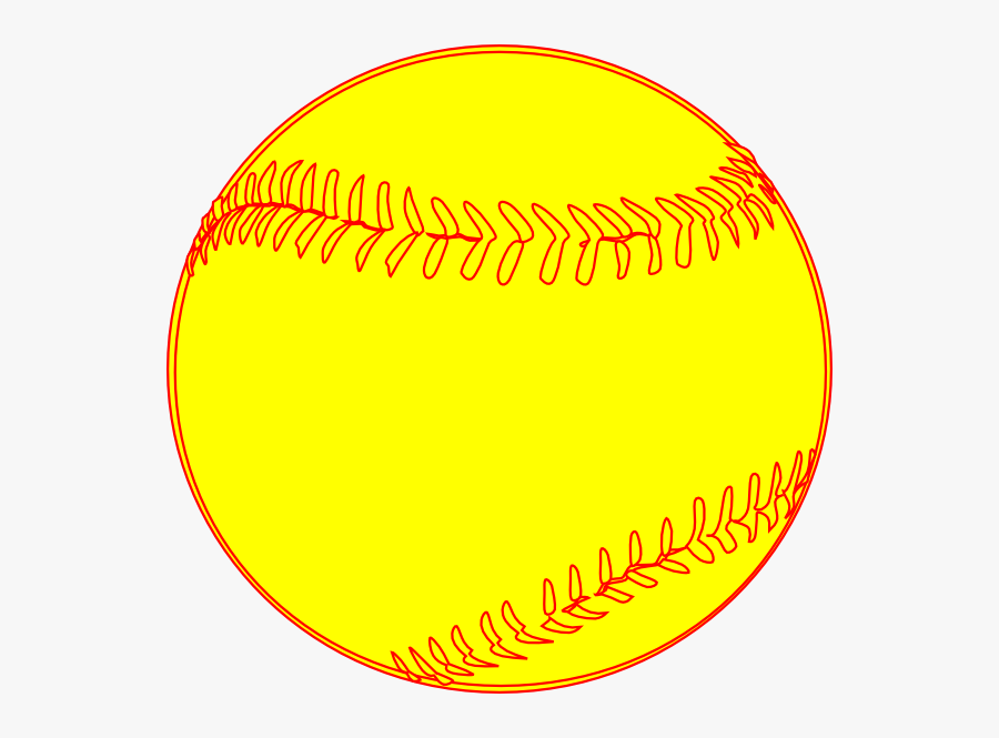 Clipart Softball, Transparent Clipart