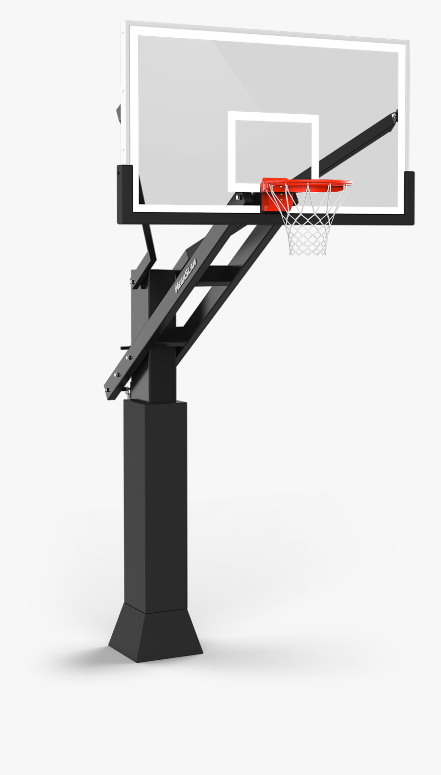 Transparent Basketball Hoop - Mega Slam Hoops Xl, Transparent Clipart