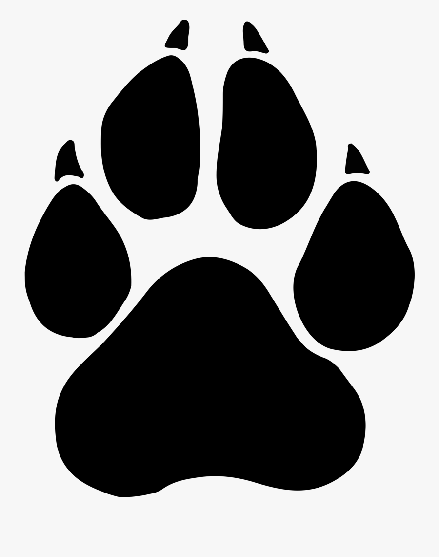 Download Panther Paw Print Svg Free Transparent Clipart Clipartkey SVG, PNG, EPS, DXF File