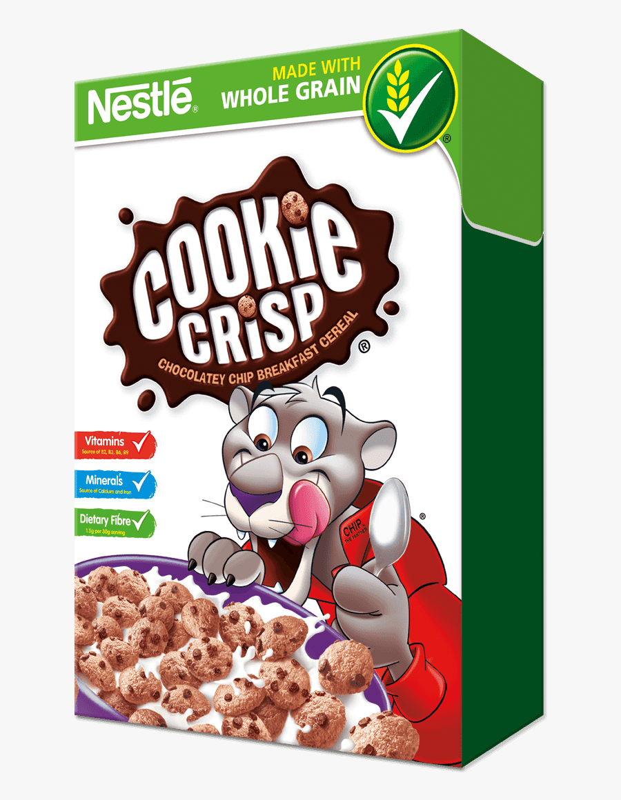 Transparent Cereal Png - Nestle Cereal Cookie Crisp, Transparent Clipart