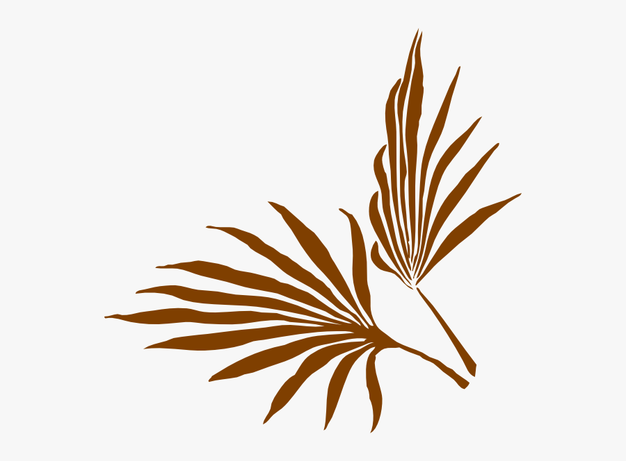 Palm Frond Clip Art, Transparent Clipart