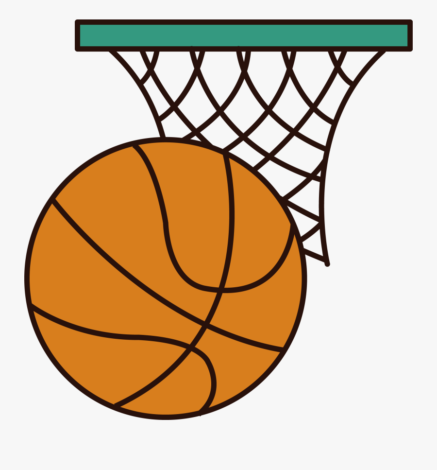 Transparent Basketball Hoop Clipart Png - Basketball, Transparent Clipart