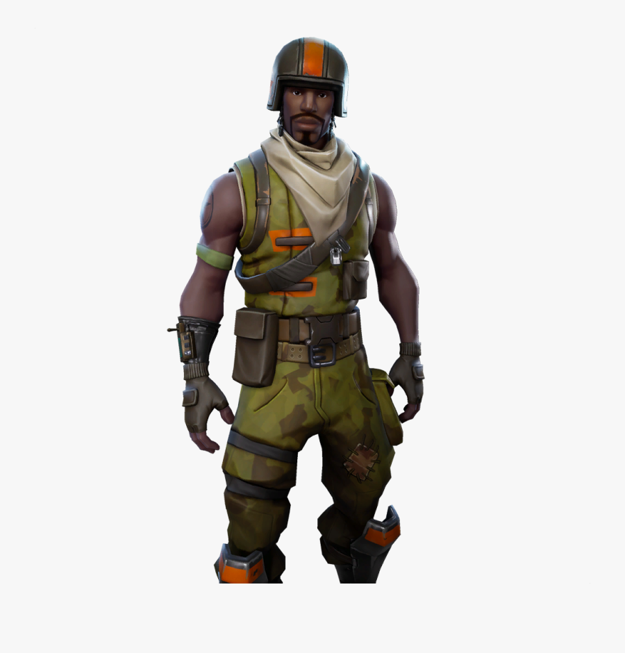 Fortnite Battle Royale Character Png 4 Clipart Image - Aerial Assault Trooper Png, Transparent Clipart