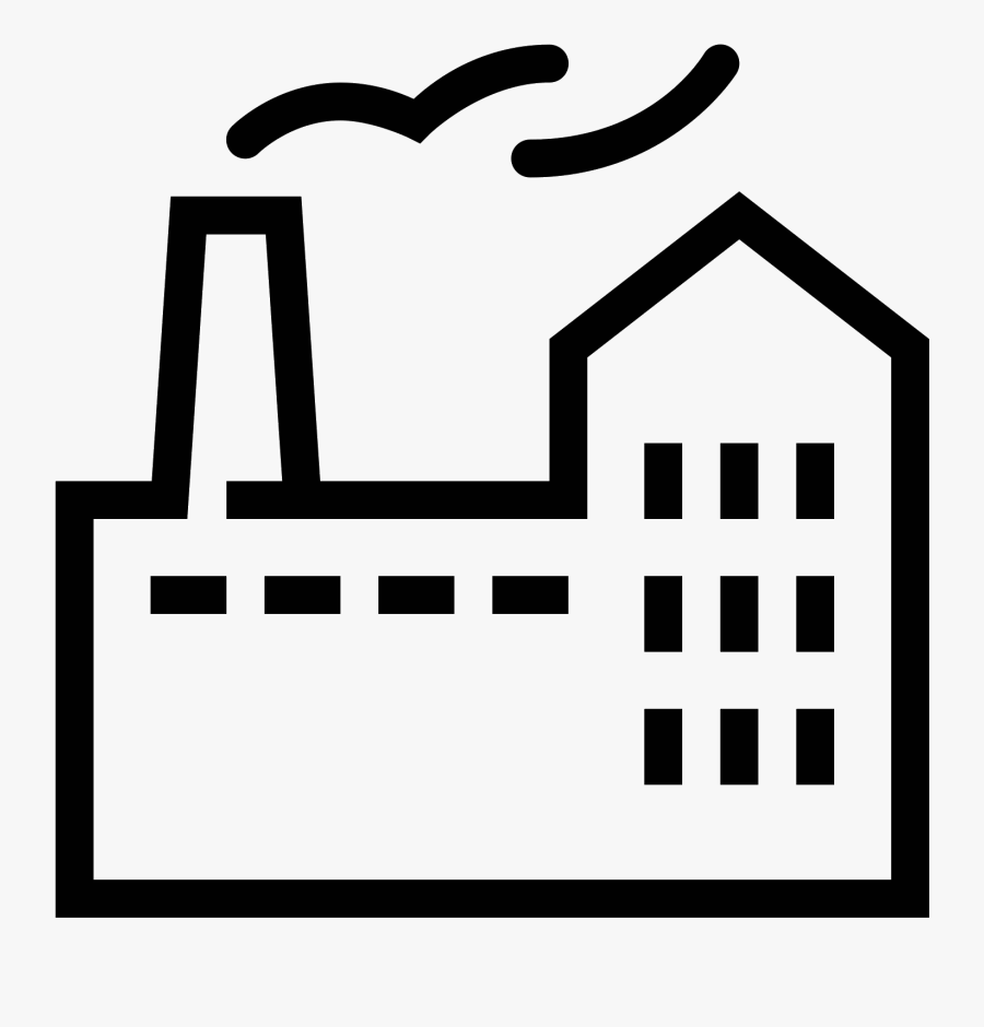 Vector Factory Manufacturer - Manufacturing Icon Png, Transparent Clipart