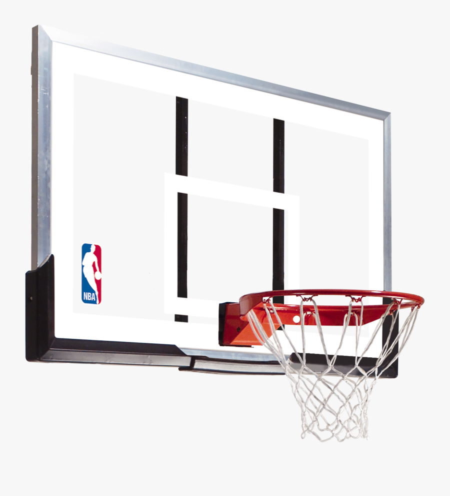 Hd Nba Hoop And - Basketball Ring And Backboard, Transparent Clipart