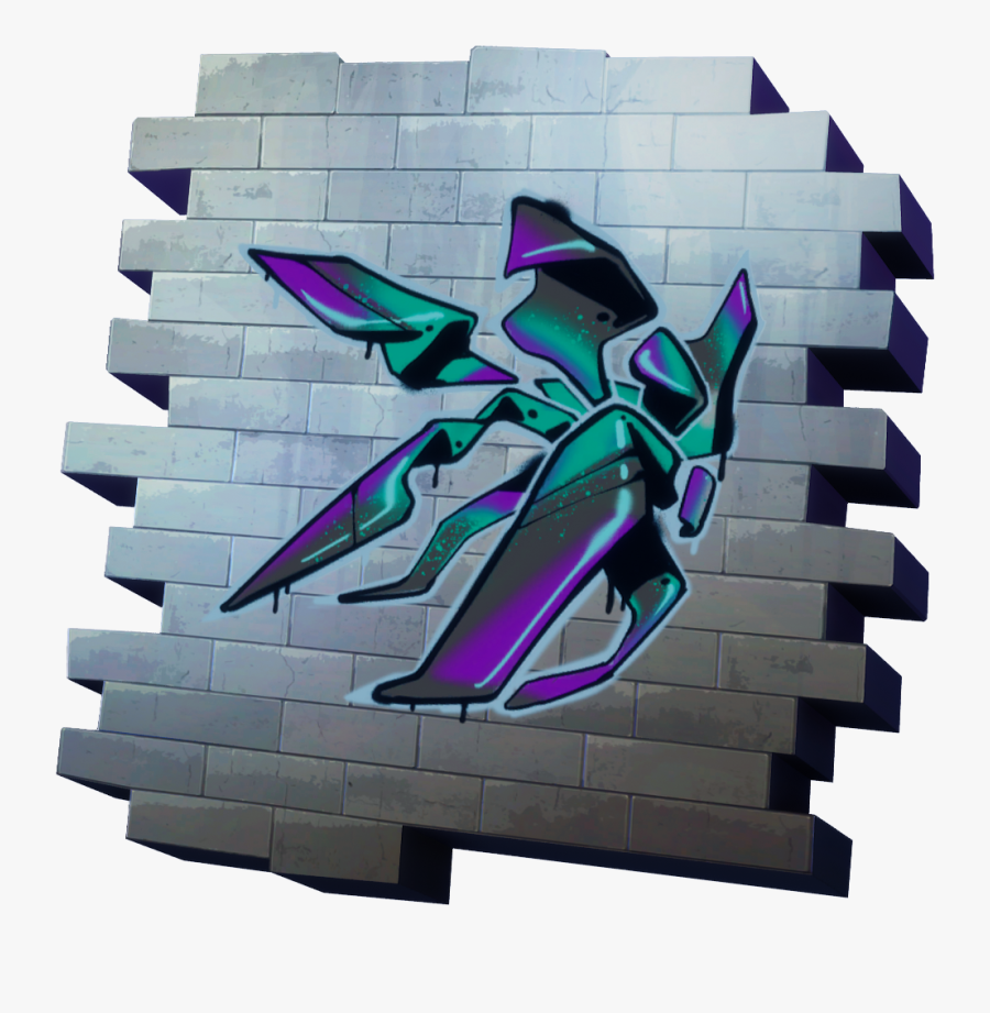 Fortnite Abstract Spray Paint Clipart , Png Download - Fortnite Season 4 Spray Paint, Transparent Clipart