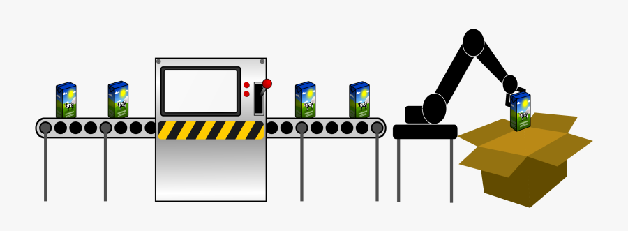 Clip Art Production Line Clipart - Png Conveyor, Transparent Clipart