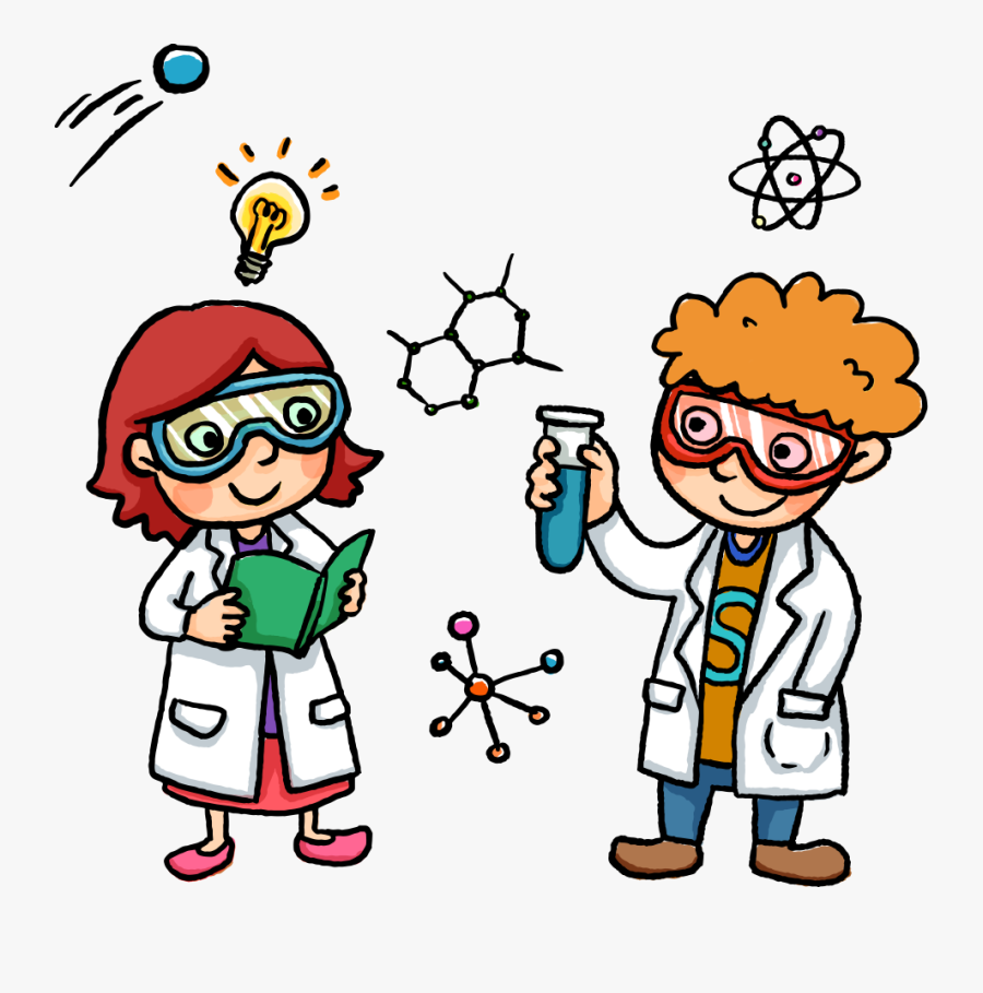 Scientist Clipart Teaching Science - Chemistry Vector , Free Transparent Clipart - ClipartKey
