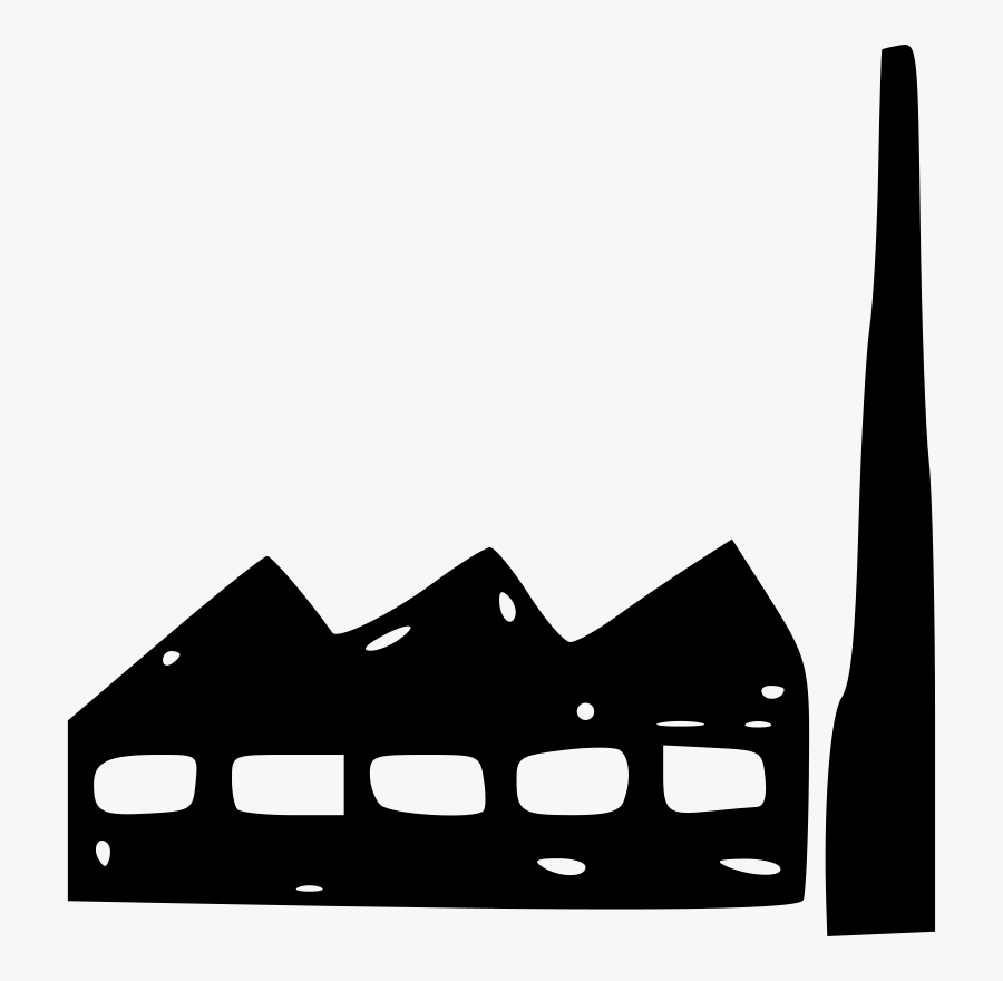 Factory - Industry 4.0, Transparent Clipart