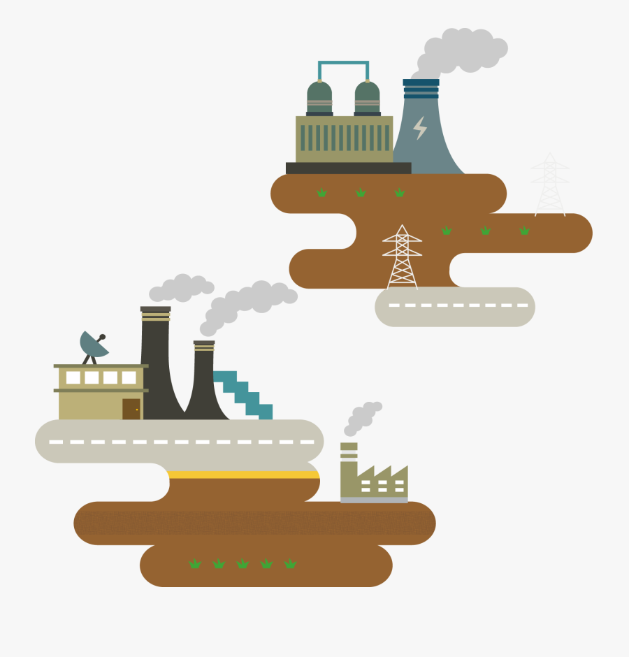 Transparent Factory Warehouse Clipart - Png โรงงาน การ์ตูน, Transparent Clipart