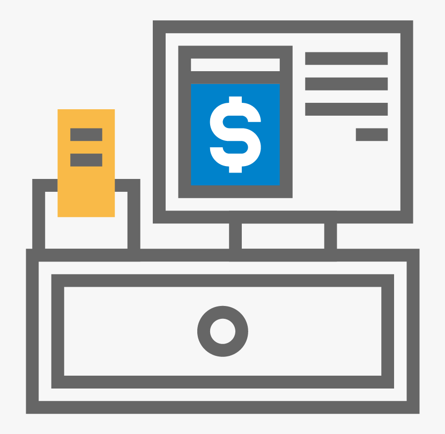 Retail Checkout Icon - Icon, Transparent Clipart