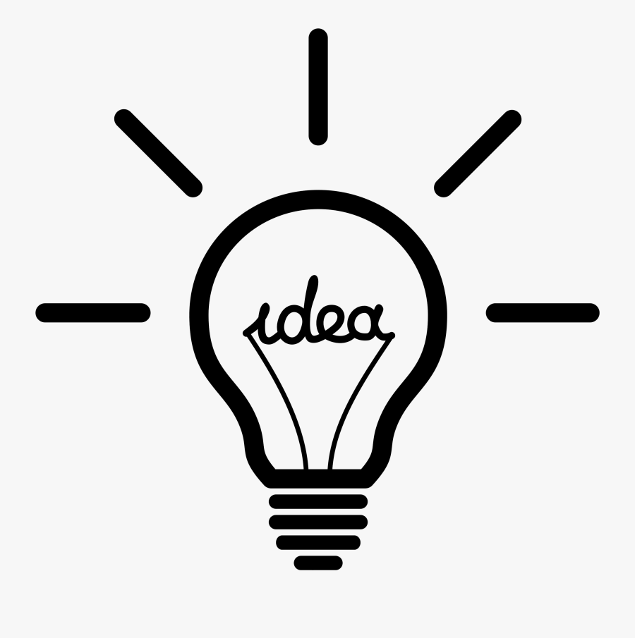 Transparent Setting Clipart - Light Bulb Without Background, Transparent Clipart