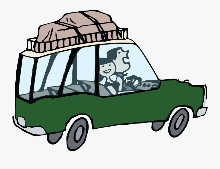 Free Clipart Of A Couple On A Road Trip - Road Trip Transparent Background, Transparent Clipart