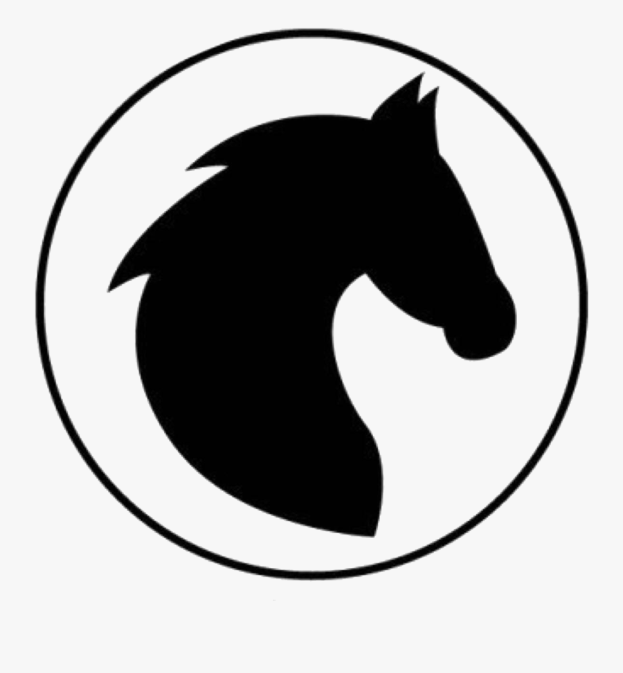 Hd Chess - Silhouette Black Horse Head, Transparent Clipart