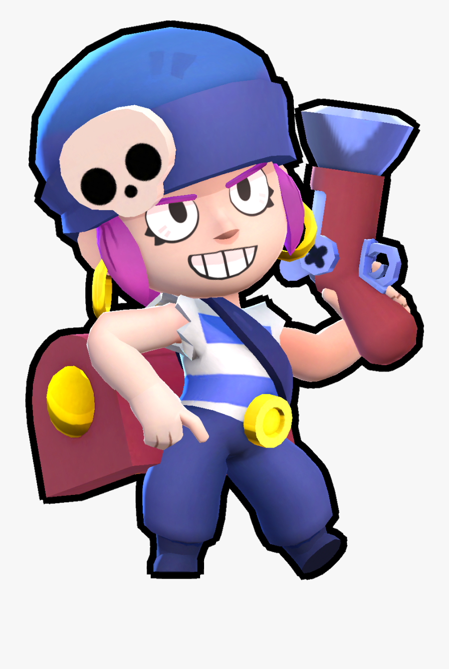 Brawl Stars Brawlers Penny Free Transparent Clipart