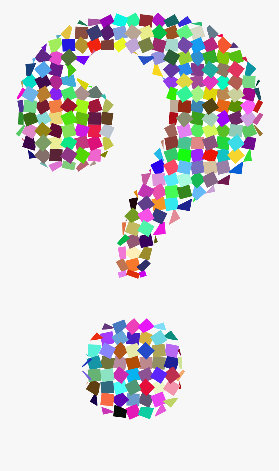 Question Mark Clipart Questions Powerpoint Clip Art - Colorful Question Mark Gif, Transparent Clipart