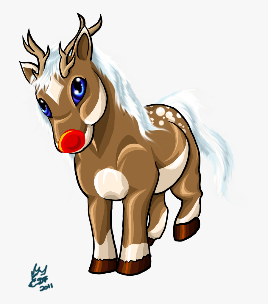 Banner Black And White Christmas Horse Clipart - Free Cute Christmas Horse Clipart, Transparent Clipart