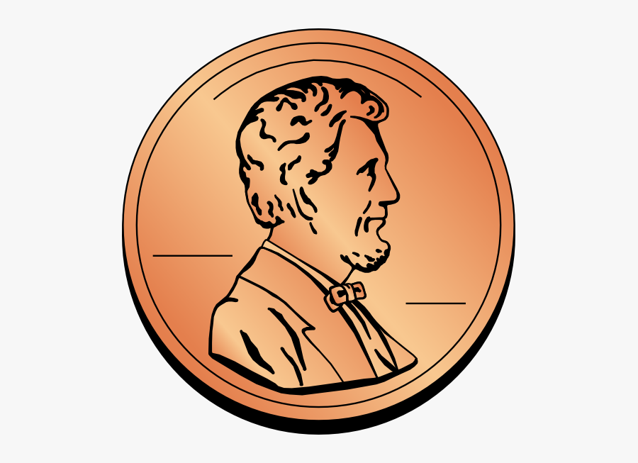 Us 10 Cent Clipart Penny Clipart Png , Free Transparent Clipart
