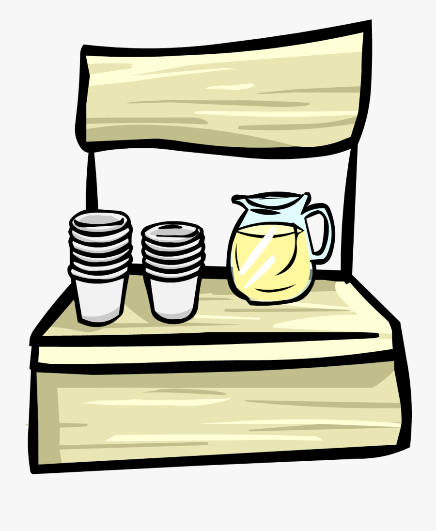 Club Penguin Wiki - Transparent Background Lemonade Stand Clipart, Transparent Clipart