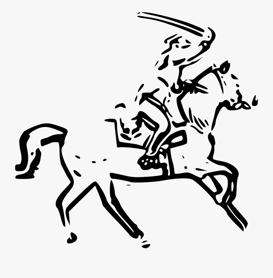 Art,monochrome Photography,monochrome - Cavalry Clipart, Transparent Clipart