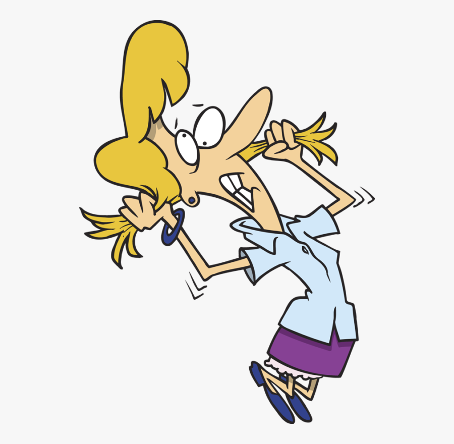 Parents Pulling Their Hair Out, Transparent Clipart