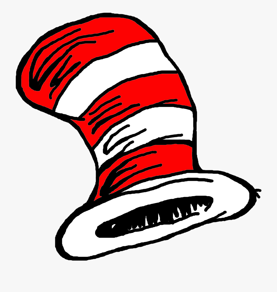 Transparent Cat And The Hat Clipart - Cat In The Hat Hat Svg, Transparent Clipart