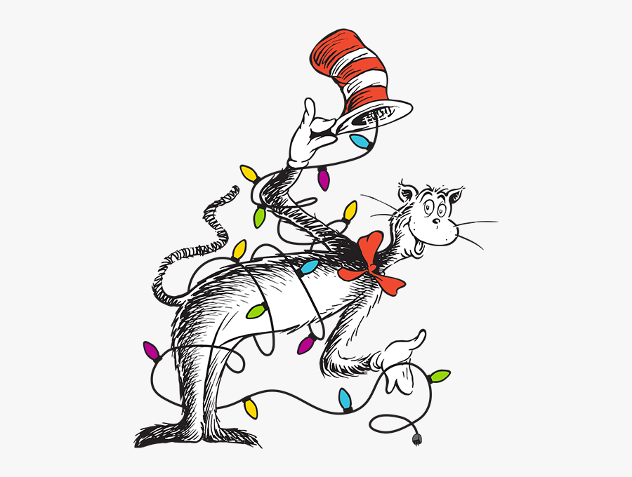 Cat In The Hat Bowing Clipart , Png Download - Cat In The Hat And Thing 1, Transparent Clipart