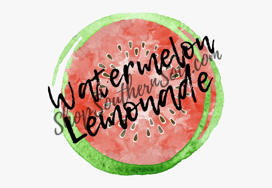 Watermelon Lemonade 14oz - Watermelon, Transparent Clipart