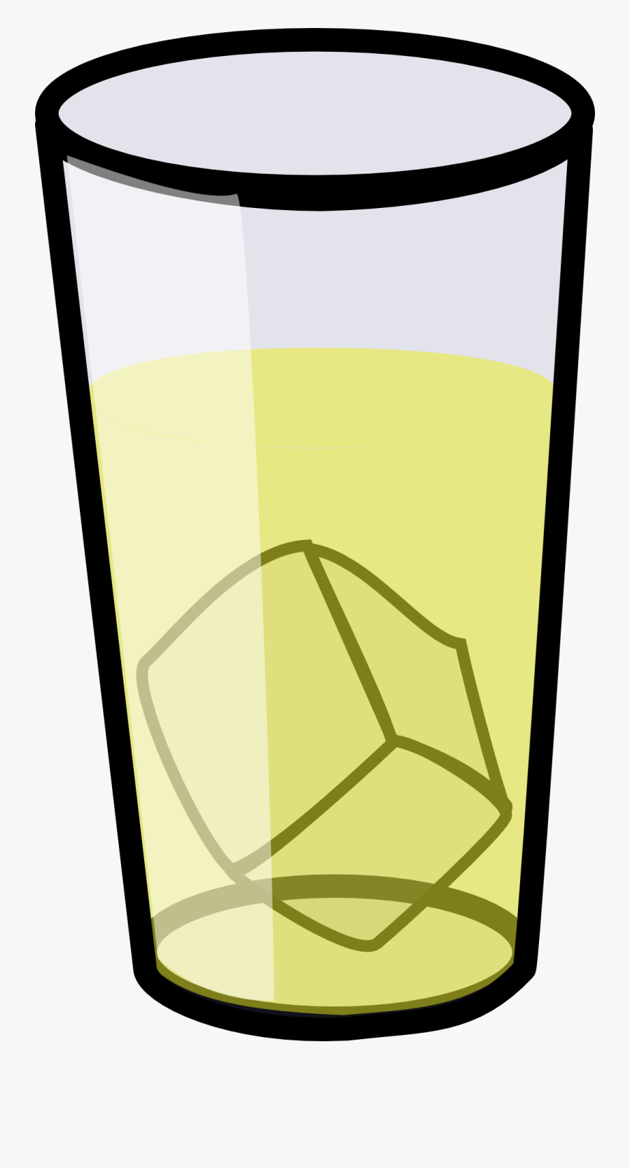 Glass Of Lemonade Clip Art, Transparent Clipart