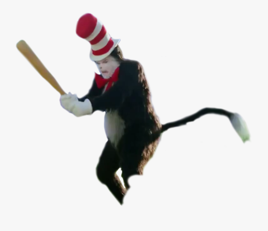 The Cat In The Hat T Shirt Thing Two - Cat In The Hat Bat, Transparent Clipart