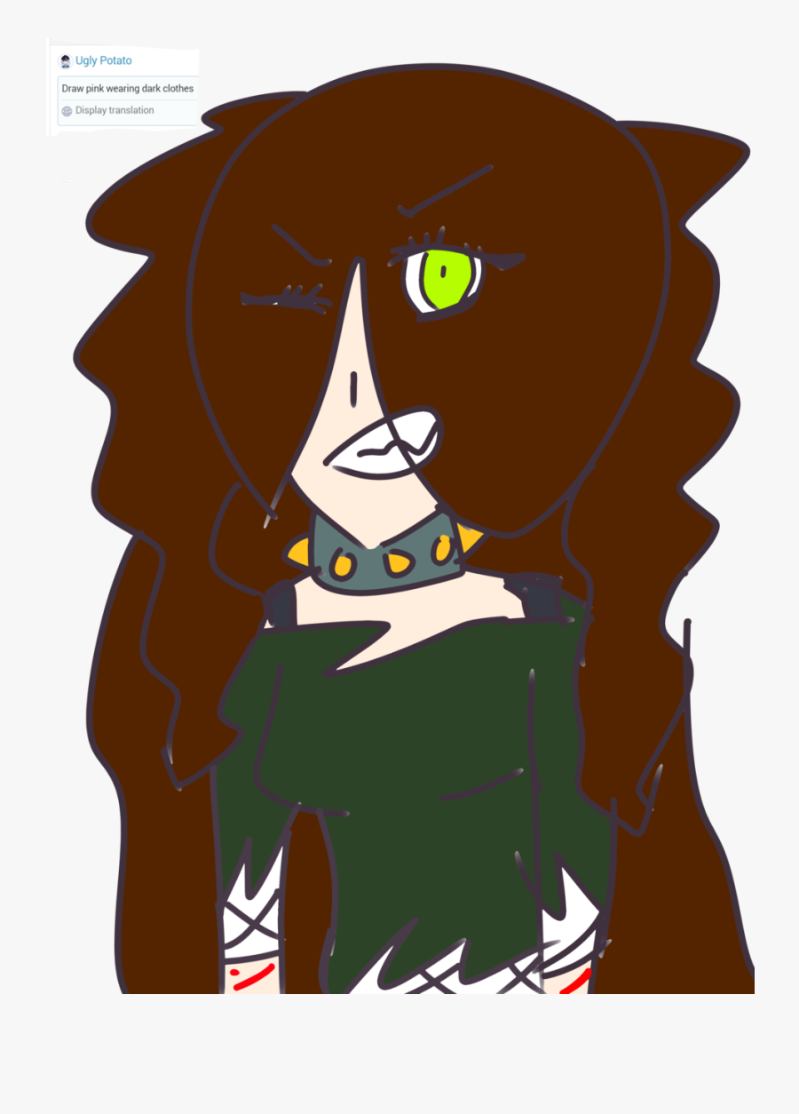 Edge Mc Pink - Cartoon, Transparent Clipart