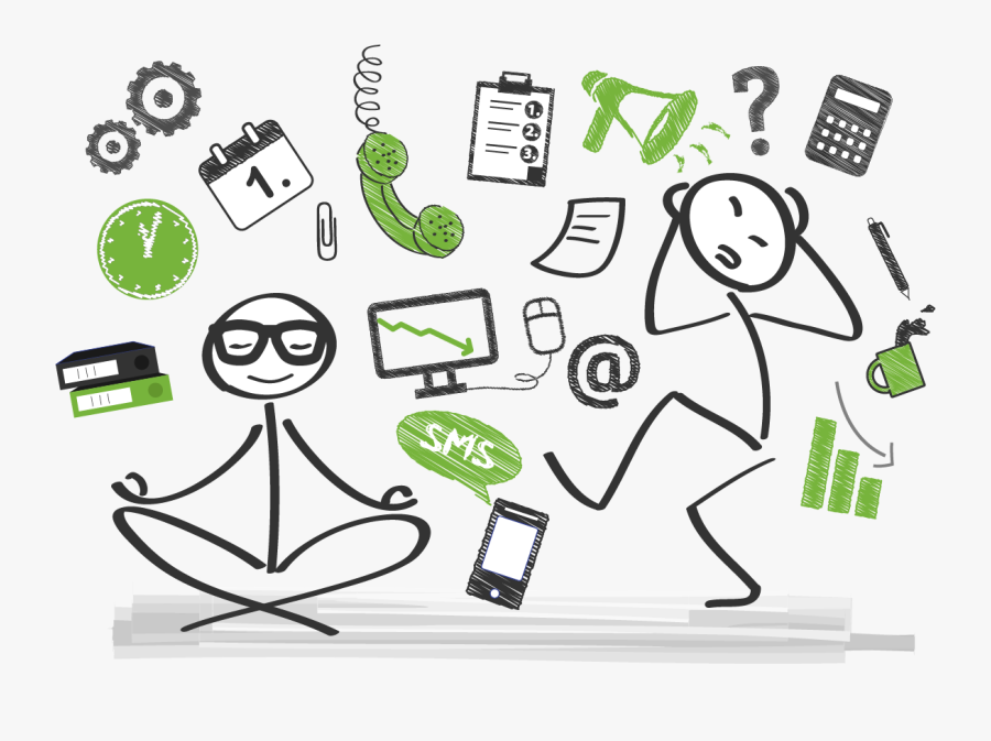 Transparent Lemonade Clipart Png - Stressed And Calm, Transparent Clipart