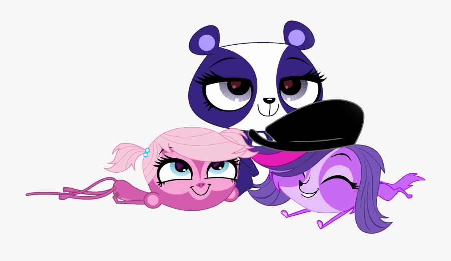 Serene Clipart Animated - Littlest Pet Shop Minka And Zoe, Transparent Clipart