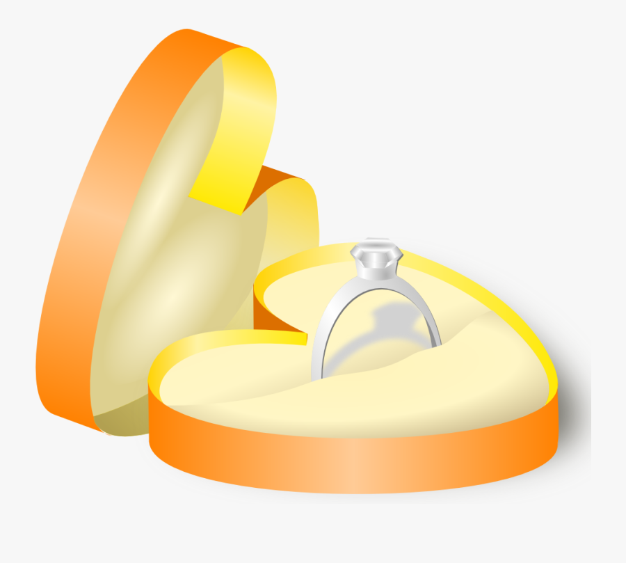 Wedding Ring In A Box Clipart , Png Download - Ring In A Box, Transparent Clipart