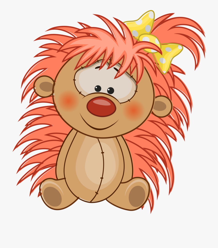 Transparent Hedgehog Clipart - Hedgehog Princess, Transparent Clipart