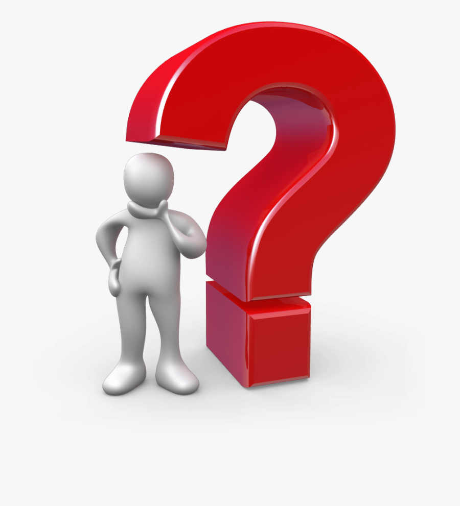 Reflection Clipart Question Mark - Question Image For Presentation, Transparent Clipart