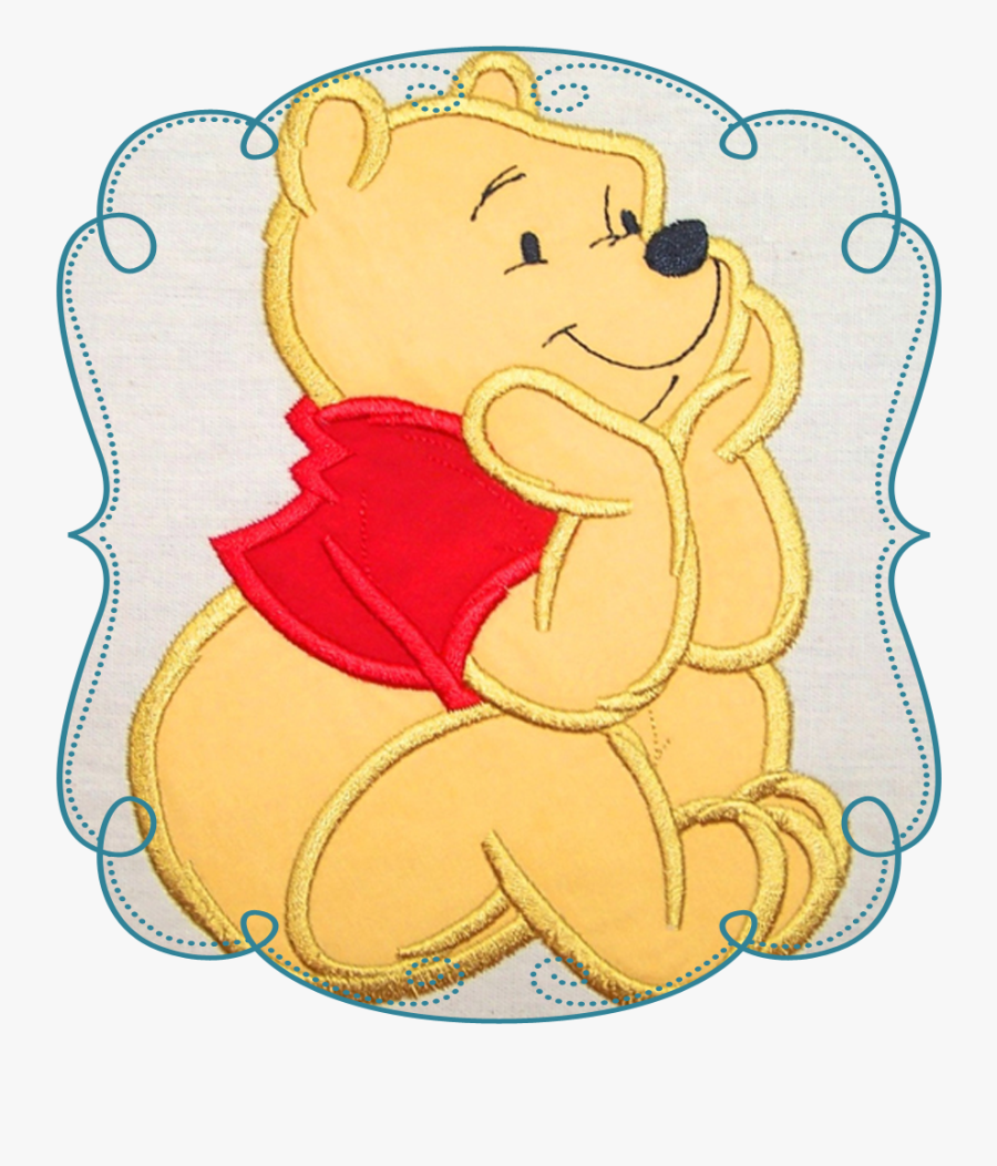 Hd Sitting Honey Bear - Winnie The Pooh Sitting With Honey, Transparent Clipart