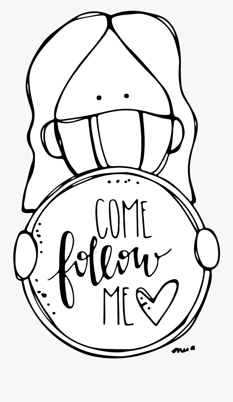 Come Follow Me Clipart, Transparent Clipart