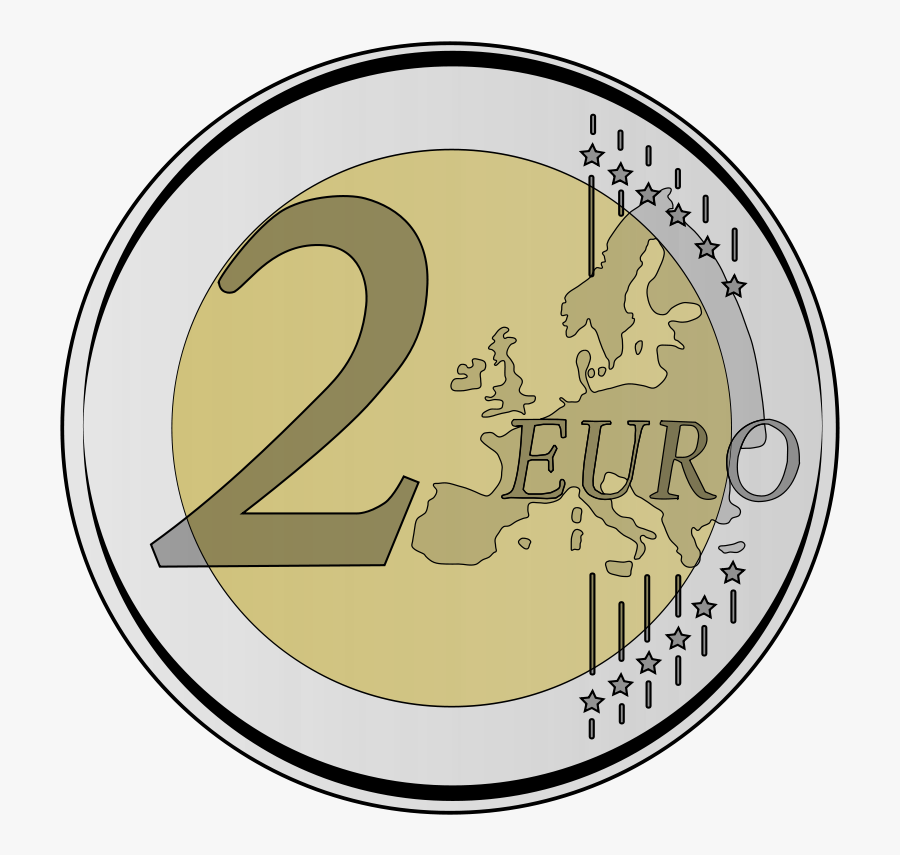 Clip Art Euro Coin Computer - Circle, Transparent Clipart