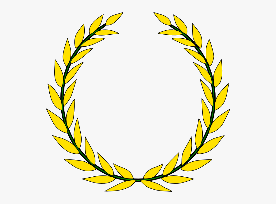 Small Wreath Cliparts Zone - Olive Wreath, Transparent Clipart