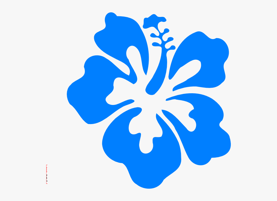 Coral Clipart Hibiscus - Blue Hibiscus Flower Clipart, Transparent Clipart