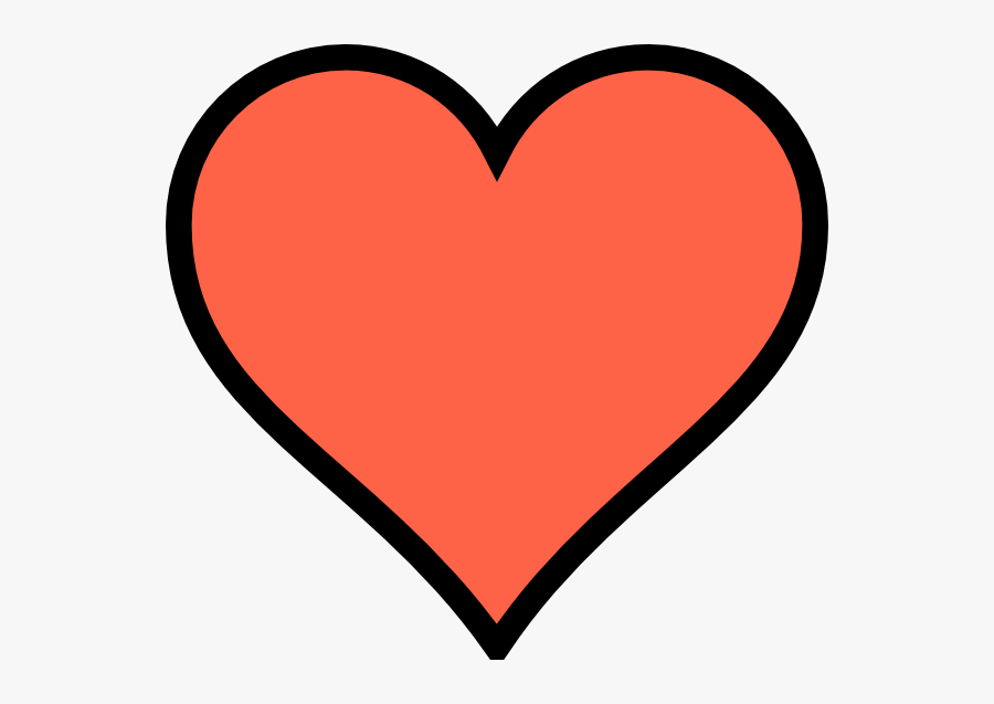 Thumb Image - Heart Clipart Coral, Transparent Clipart