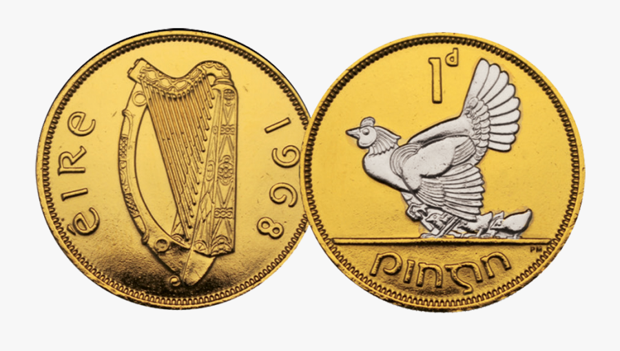 Penny Transparent Group - Coin, Transparent Clipart