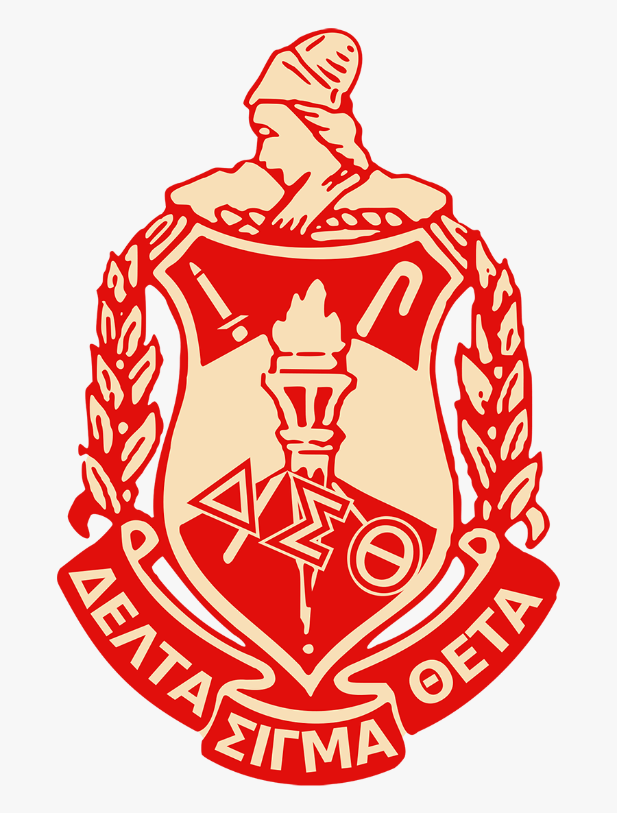 Delta Sigma Theta Crest, Transparent Clipart
